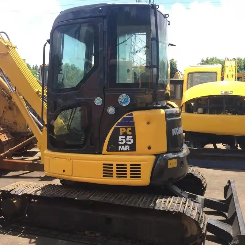 Used Komatsu  PC55 Second Hand Komatsu Excavator  PC 35  with  Affordable Price  for Sale  in Shanghai