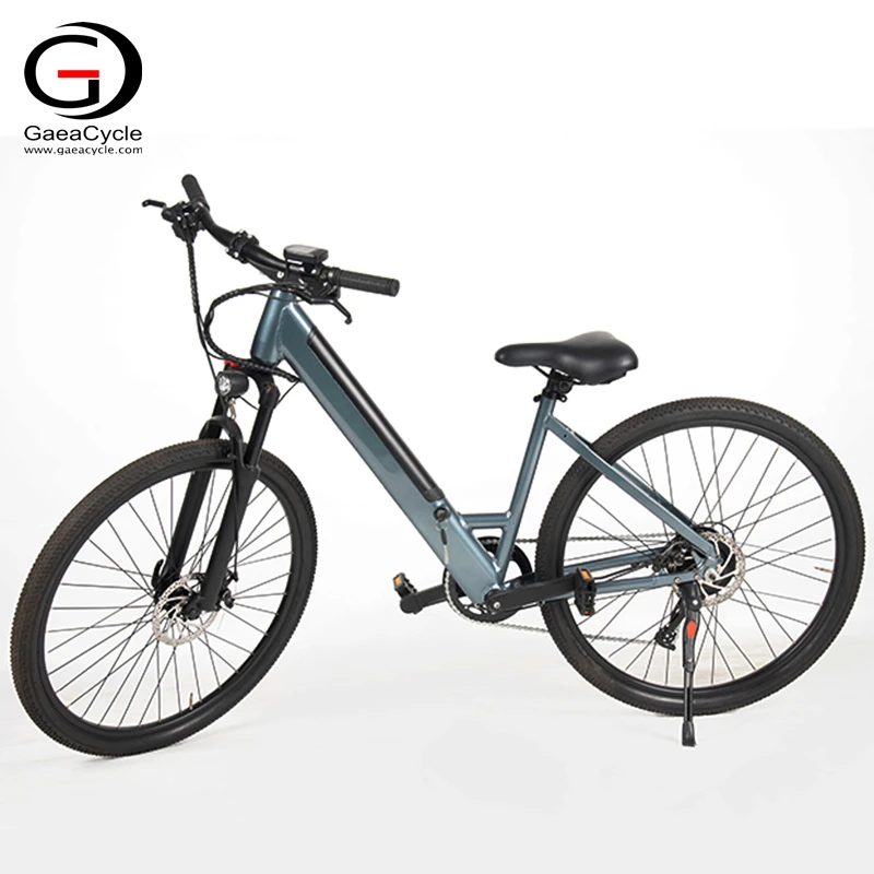 Gaeacycle 2021 Новый 26/27.5 дюймовые ступенчатые через дорожный электронного велосипеда 48V 250w электрический велосипед способный преодолевать Броды для