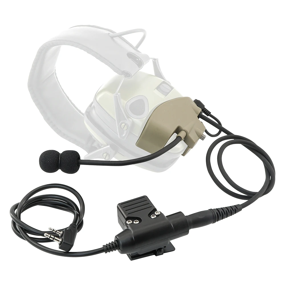 T-TAC-SKY для Howard Leigh спортивные электронные наушники стрельбы комплект микрофона адаптер тактические аксессуары