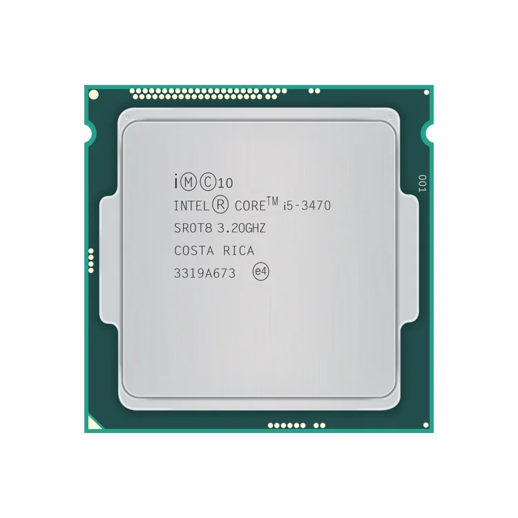 Используется для Intel Core i5 3470 3 20 ГГц 5 ГТ/с 6 Мб L3 разъем 1155 четырехъядерный