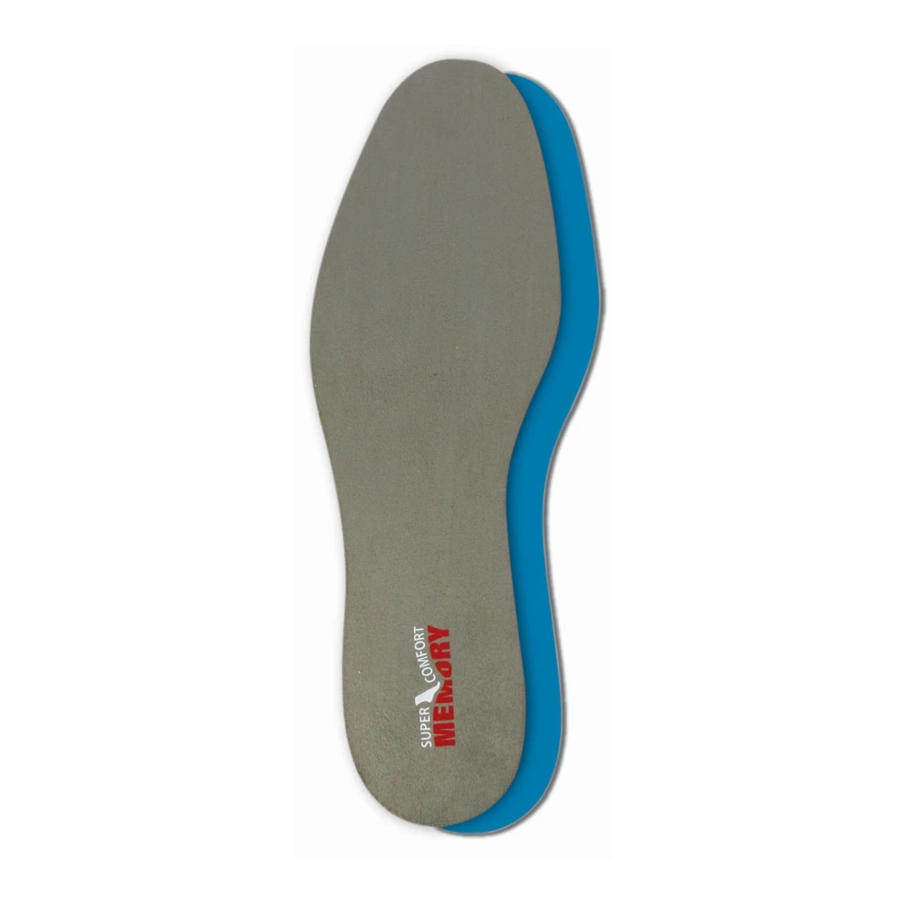 Professional Manufacturer Grey Color Thickness 6 Mm Comfort Economic Memory Foam Insole Sizes 35/46