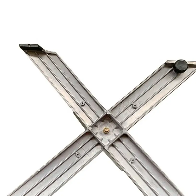 Modern newest design furniture home Decorative table base Cross shaped High low foot fittings