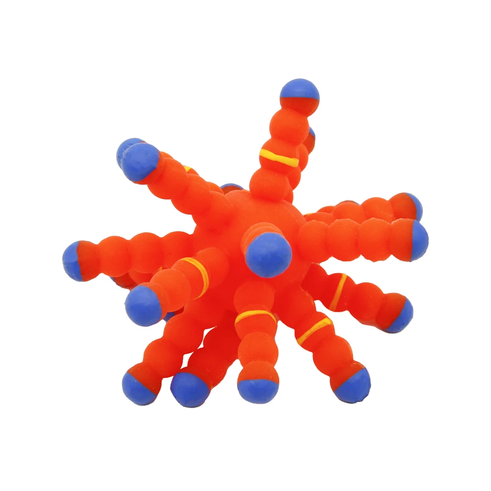 2023 Novelty Fidget Toys Tpr Anti Stress Atomic Ball Squeeze Atom ball Toys For Adult Kids