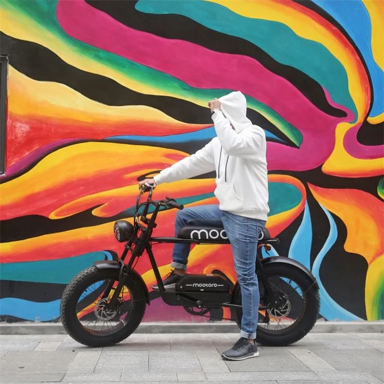 Mootoro C1 48V Battery Retro Electric City Bike 2022 New Cheap Hot Selling Snow Electric Super Fat Tire EBike 73 Road E-bike