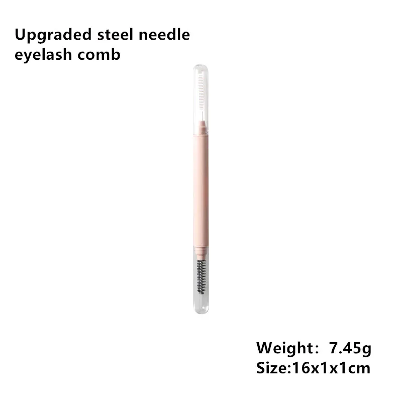 Upgraded 2 in 1 Lash Separator Metal Lash Lift Tool Steel Needle Eyelash Comb  for Eyebrow Perming Tinting Curling