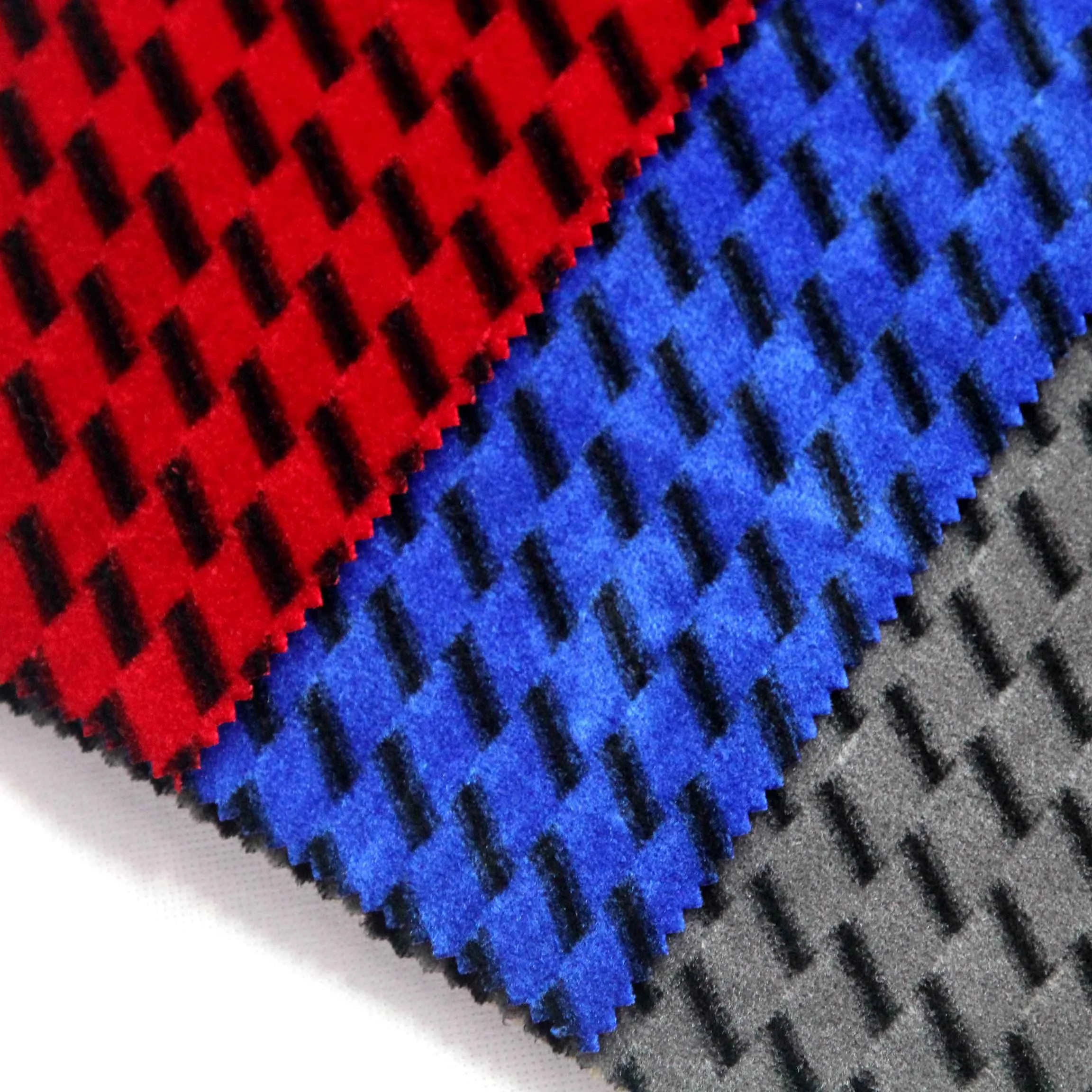 Auto Jacquard Velvet Fabric