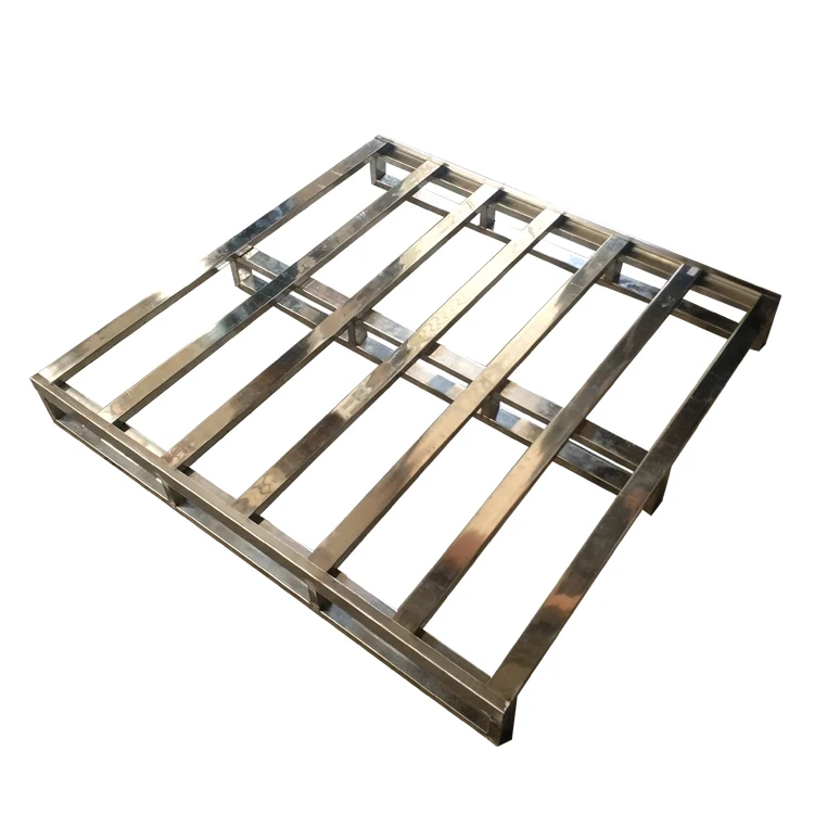 All 304 stainless steel metal pallet manufacturing / customized by professional manufacturers for various extreme environments