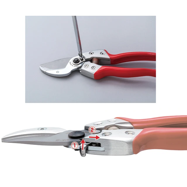 Cut easily less resistance Japanese gardening pruning shears