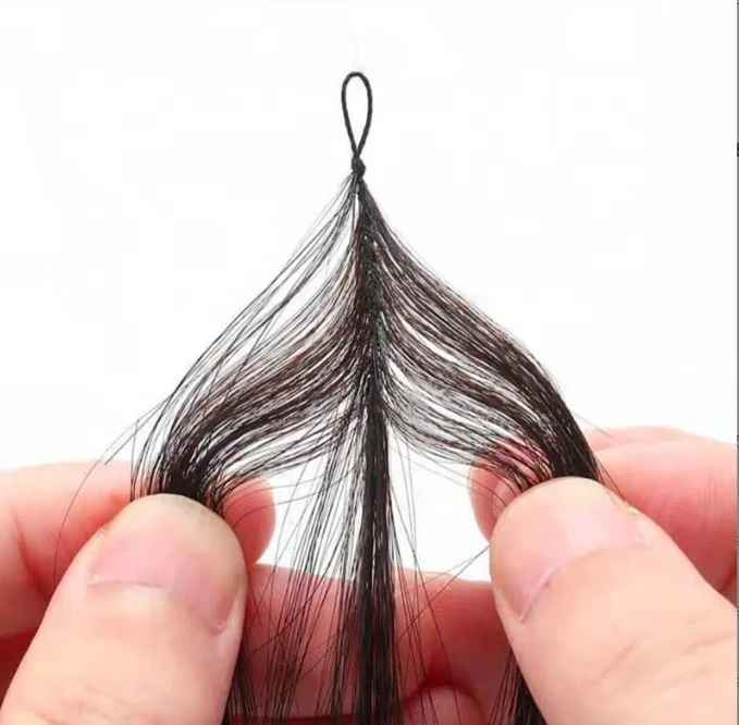 Manufacture Russian Virgin Human Hair 0.8g 1g/Strand Remy Human Hair Paris Painting Plumage Style Hair Extension