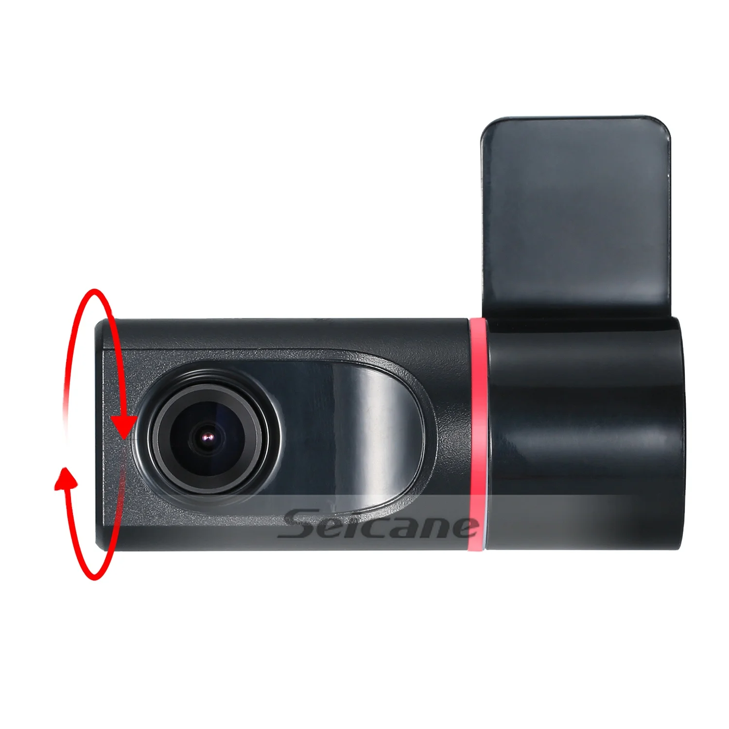 Seicane HD USB DVR camera records video and supports 360 Rotatable android car dvd