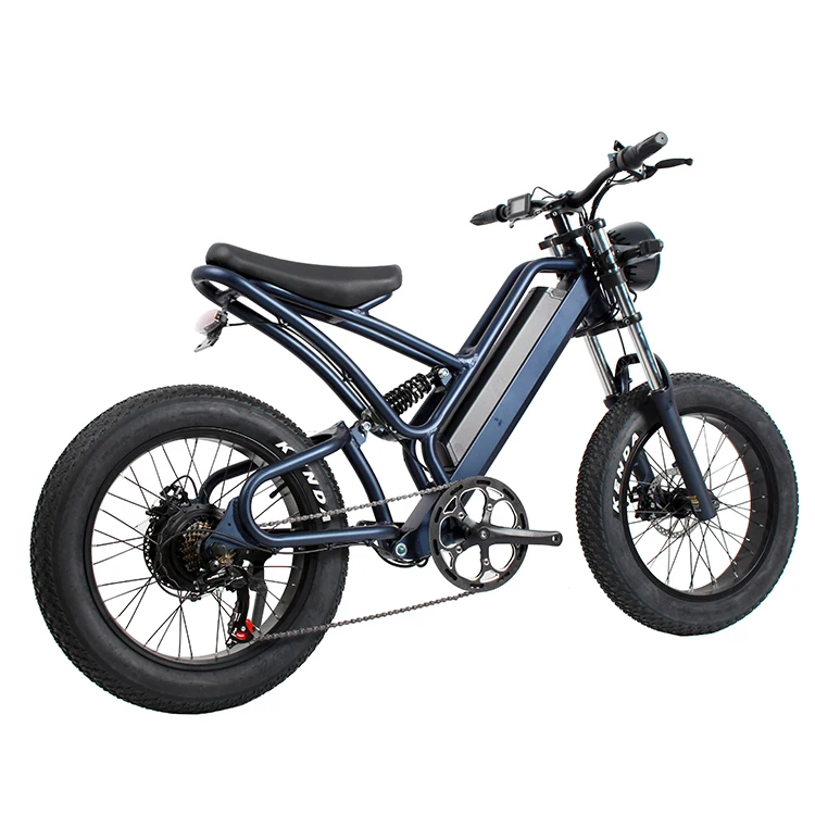 passenger 2 wheel electric fat tired cargo   .Front&Rear suspension  electric cargo bike ,factory electric ebike ,electric cycle