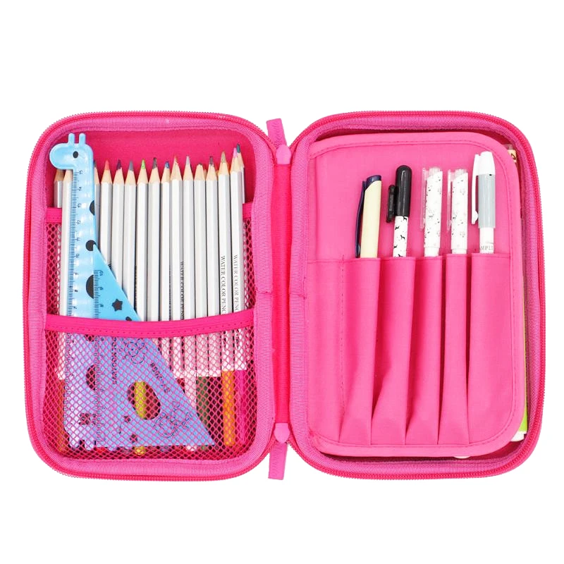 Large Capacity Hardtop New Design 3D Cartoon Cake EVA Pencil Case