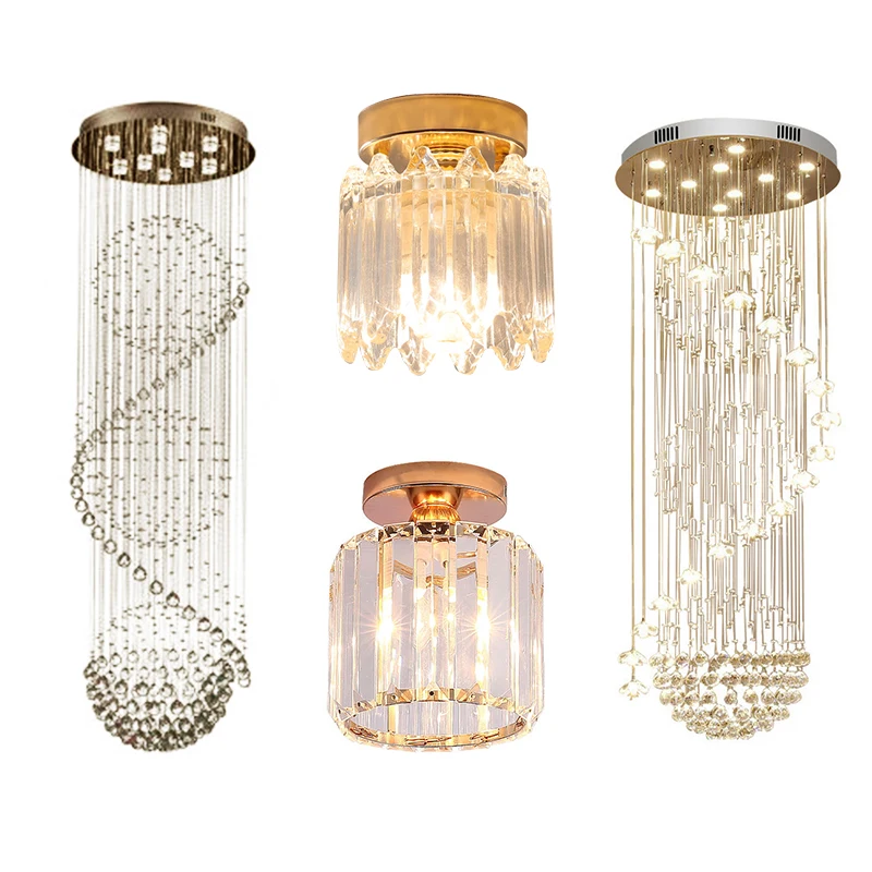 Large Elegant Gallery Metal Luminaire En Suspension High Quality Warm White Hanging Light For Restaurant Hotel Lobby Decor