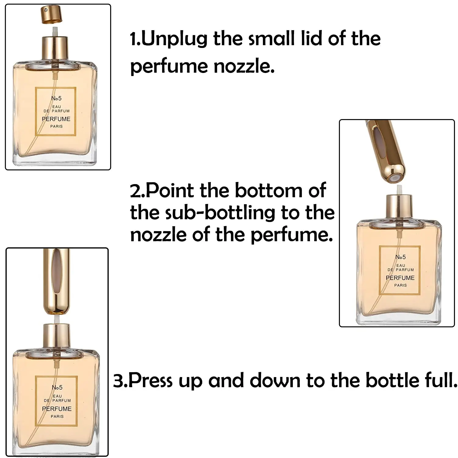 5ml Metal Travel Mini Portable Size Spray Refill Atomiser Aluminum Refillable Perfume Atomizer Bottles