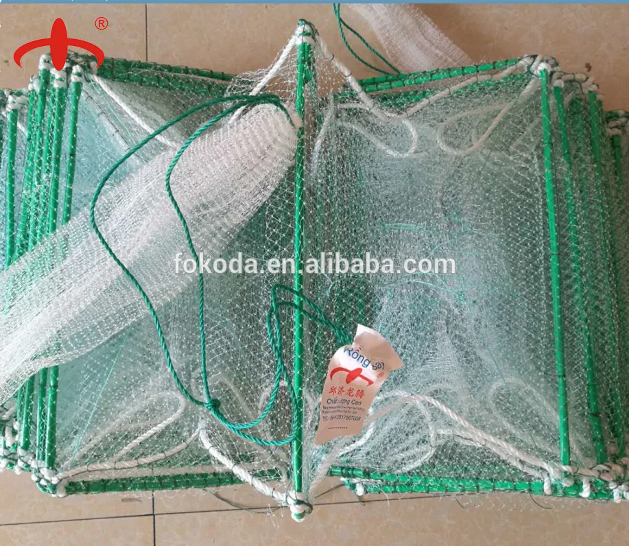 2019-2020 Newly wholesale long train fishing trap cage pot for lobster shrimp crab HC210