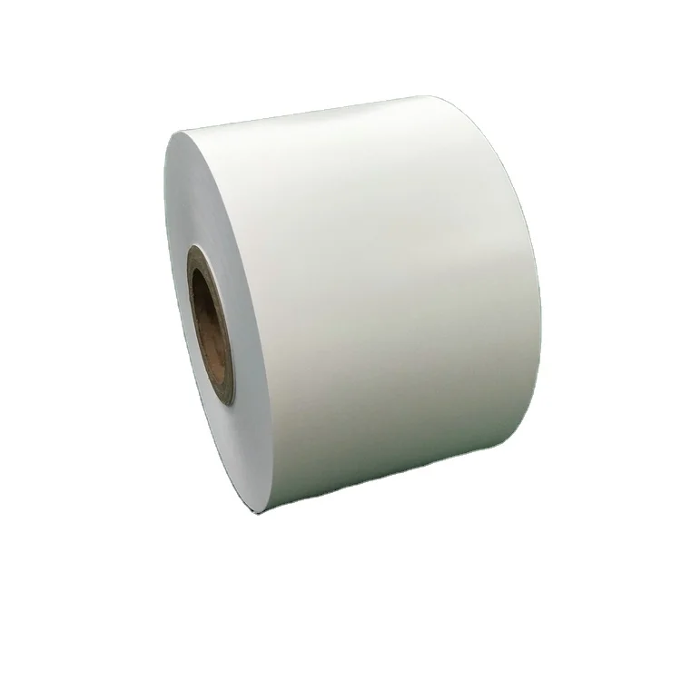 flexography white or yellow double sides Silicon coating  high grade anti stick paper for body paste