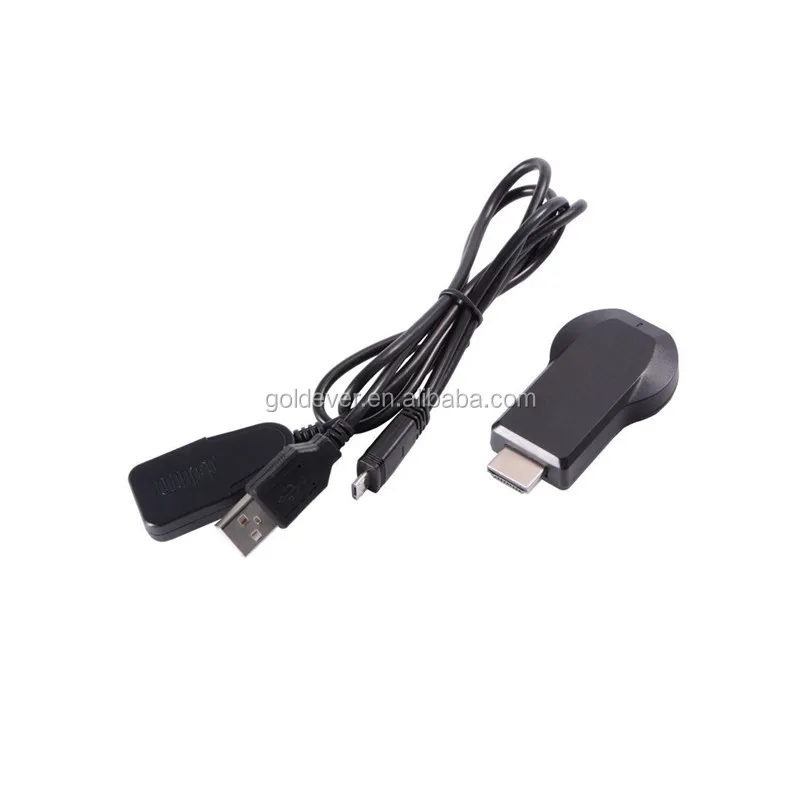 factory HD miracast manufacturer easy sharing wireless TV dongle 2.4G mirascreen M2 plus