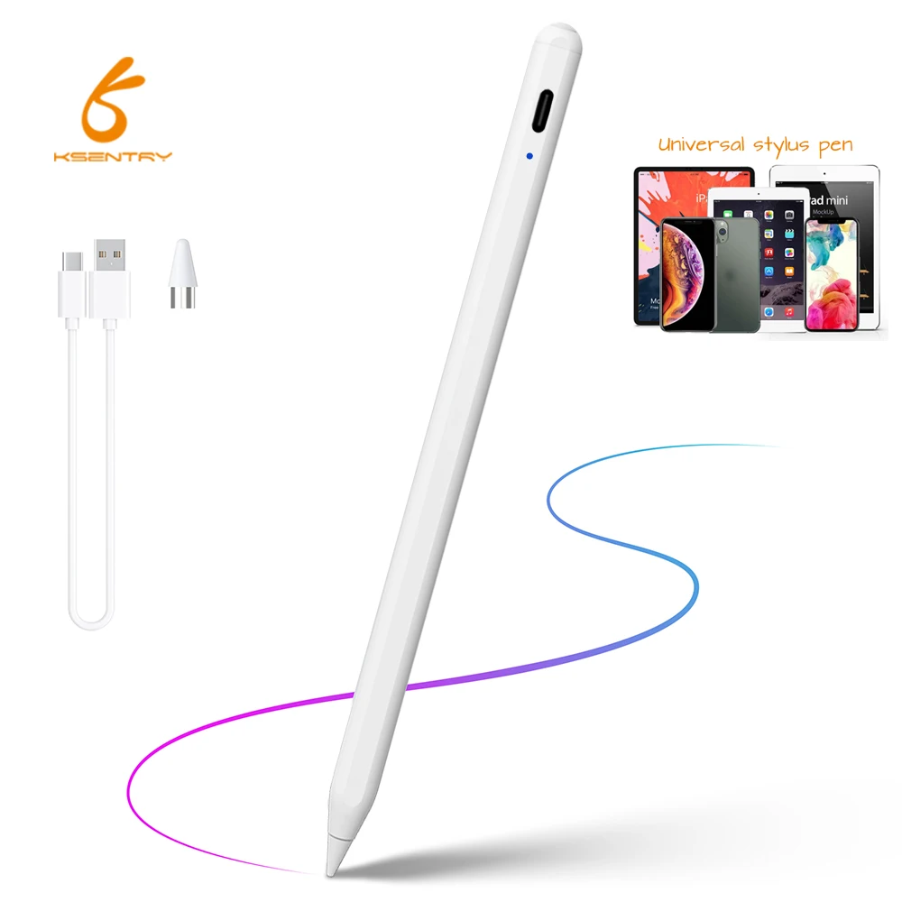 2025 Original Texture Aluminum Magnetic Design Universal Active Capacitive Stylus Pen For Capacitive Screen Tablet