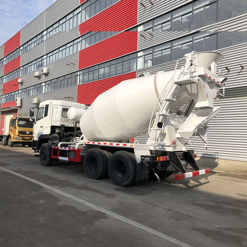 Dongfeng KL 6x4 Concrete Mixer Truck 8 CBM Concrete Pump Truck Bulk Cement Mixer Tank Truck with Speed Control