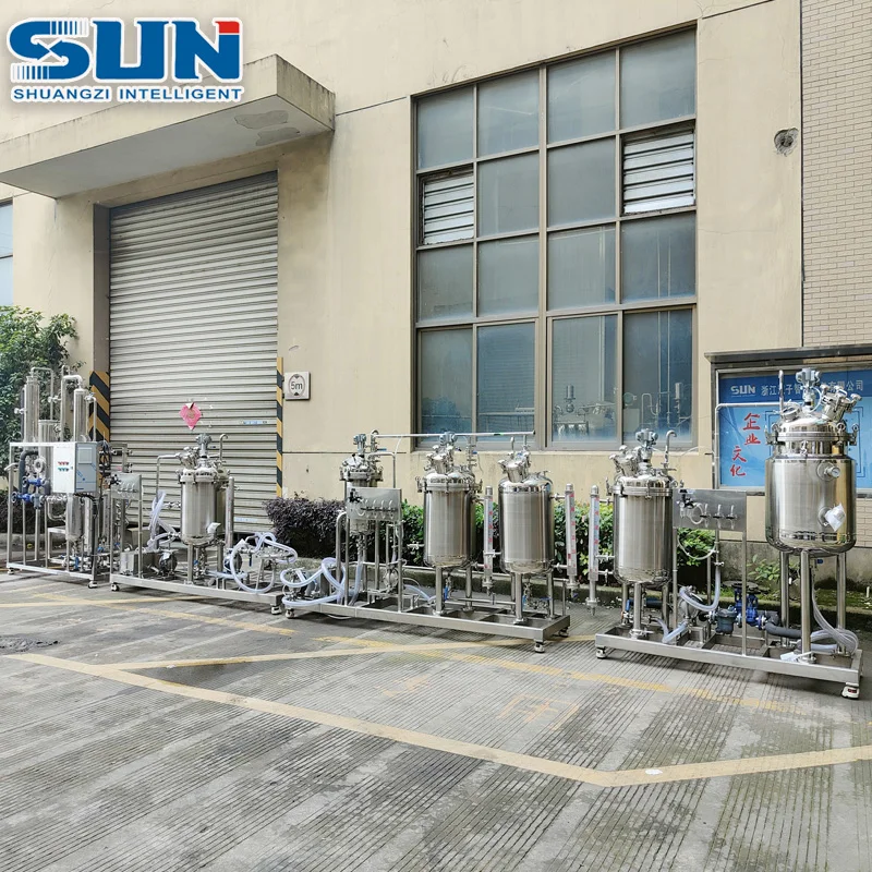 Laboratory Solvent Extraction And Concentration Machine Herbal Extraction Equipment