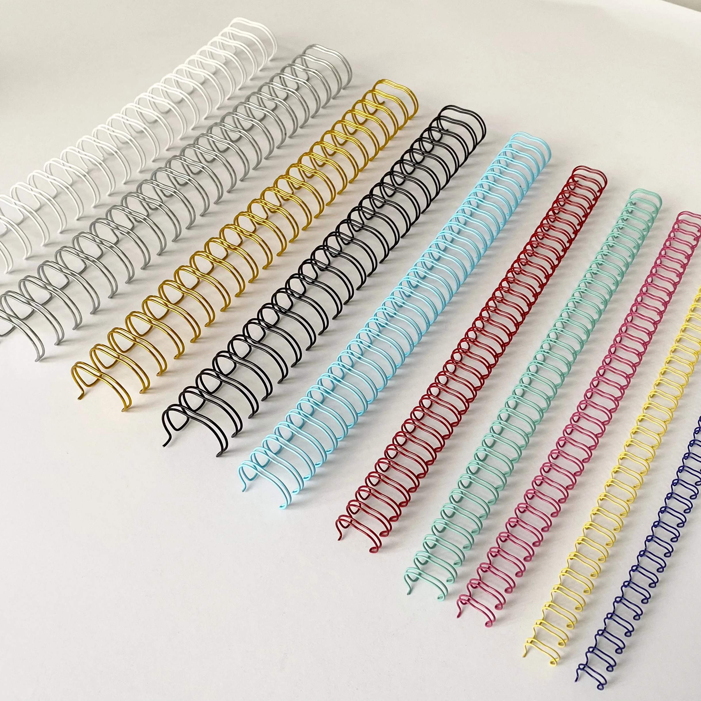 Double loop Book metal spiral binding wire