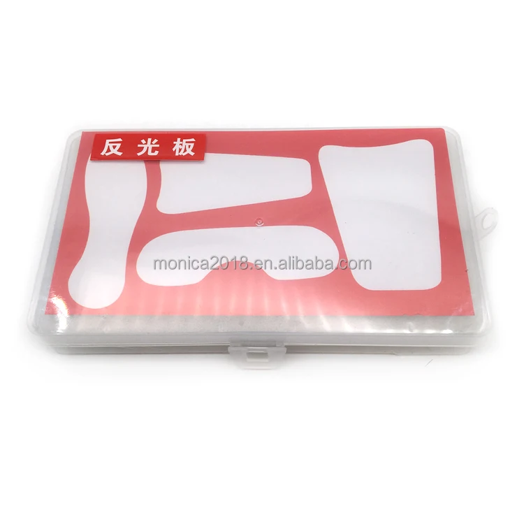 Высокое качество стоматологическое Ортодонтическое внутреннее оральное зеркало светодиодное из нержавеющей стали 3 шт. противотуманные зеркала