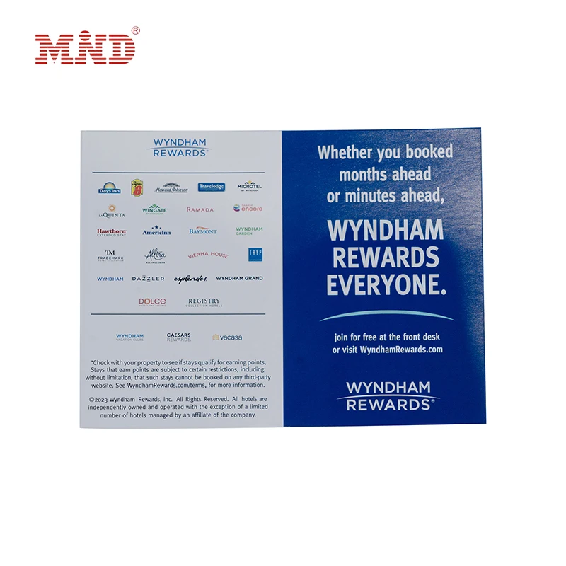 Wholesale Custom Paper Material Hotel Key Card Keycard Envelopes Magnetic Card Holder