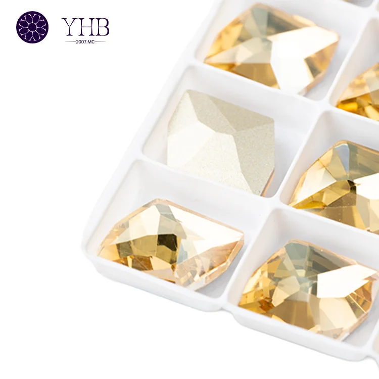 Professional Modern Customized Jewelry Accessories Diamond Stone Glass Crystal Rhinestones