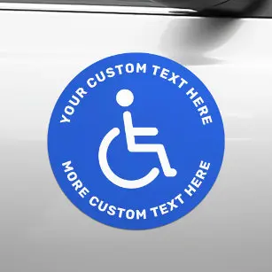 Magnetic Car Sign Cars Bumpers Magnet Sticker Van Stickers