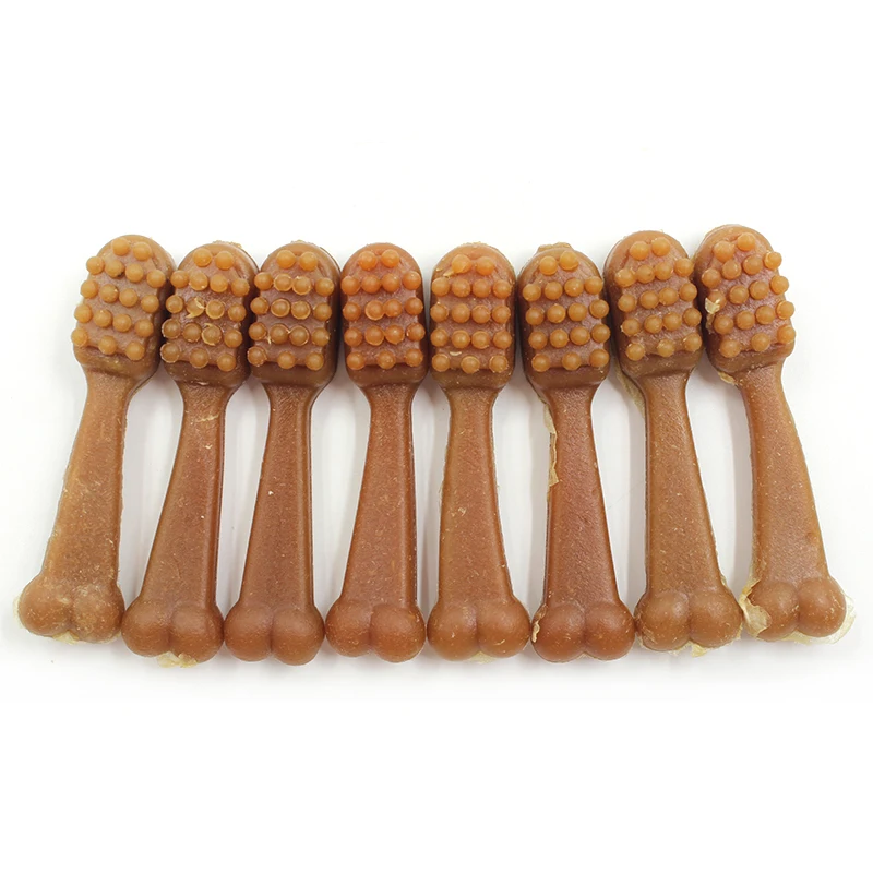 Gourmet Durable Rawhide Free Toothbrush Veg Dried Chews Bone Bulk Dog Mobility Food Dog Treats Pet Snacks