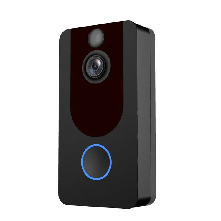 2021 Newest V7 1080p Ring Doorbell Wifi Home Smart Security Video Camera Door Bell Wireless Doorbell