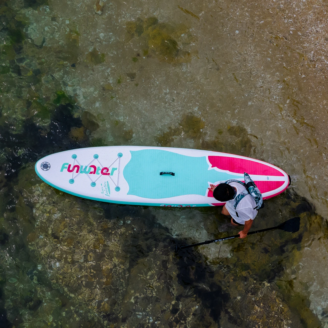  FUNWATER Dropshipping 12ft stand up padle surf standup paddle board inflatable paddleboard sale sup surfboard wakeboard