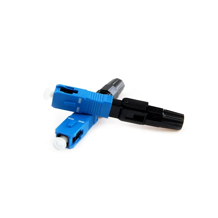 
 UNIKIT легкие оптические Пассивные компоненты FTTH Field Quick Assembly SC UPC/ APC Fast Connector  