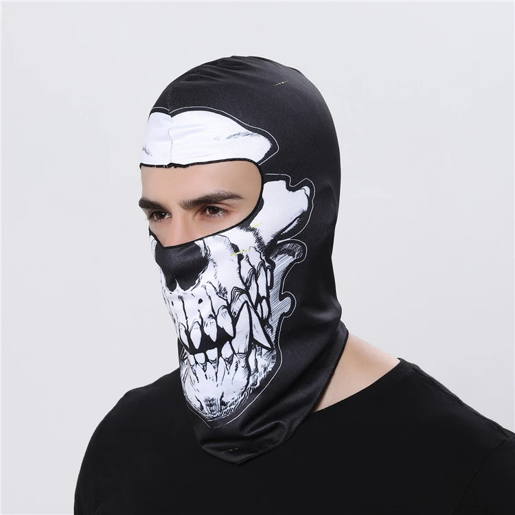 
outdoor fishing scarf motorcycle neck gaiter shooting game cosplay mask under helmet cap one hole full face cover balaclava 