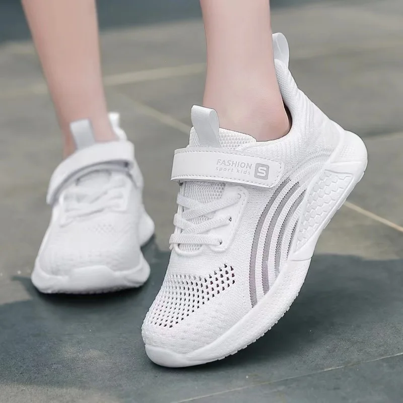 2022 Spring Light Weight Mesh Vamp Shoes Casual Sneakers Shoes For Girls