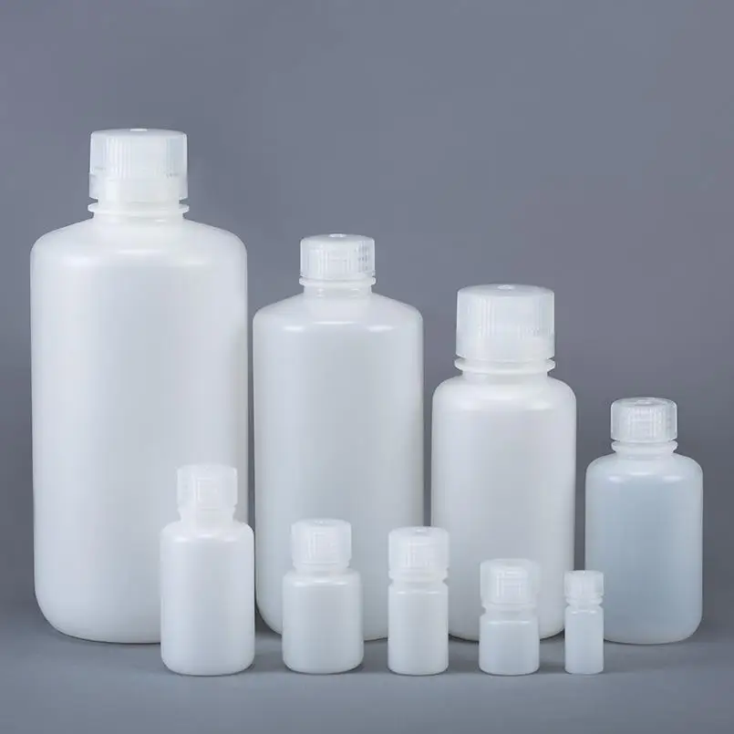 250ml HDPE  Laboratory Medical Solid  plastic  reagent bottle wide mouthed reagent bottle 250ml bottle