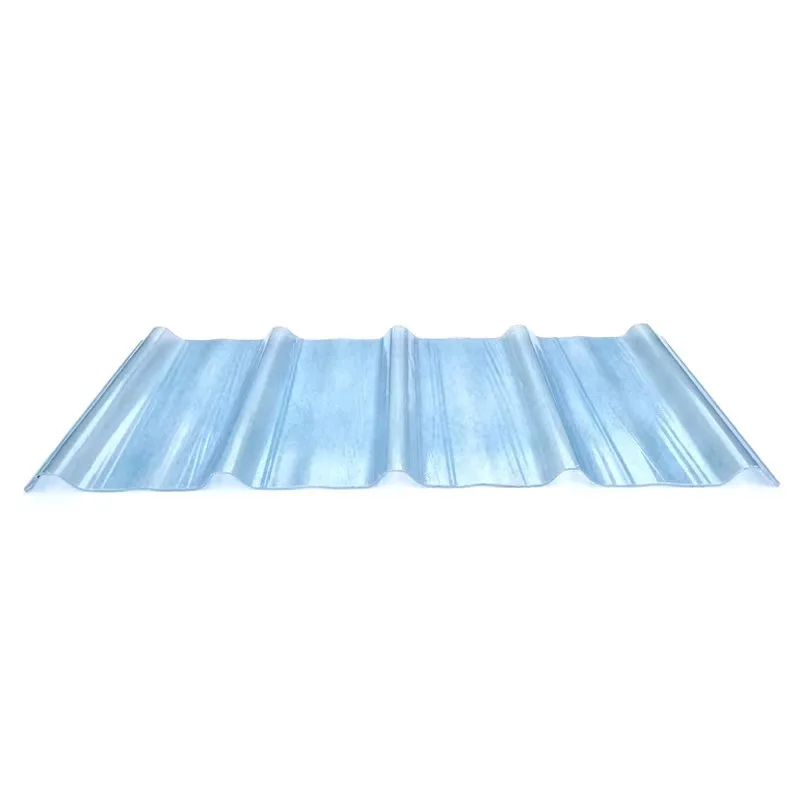 FRP Transparent Light Tile Manufacturers FRP Greenhouse Roof Transparent Sunlight Wadi Specifications Corrugated Light Board