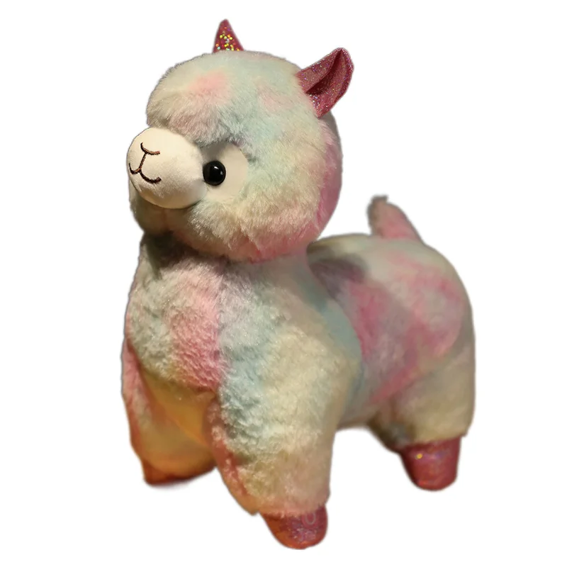 Most Popular Soft Toy Alpaca With Light Baby Plush Pillow Sheep Valentines Day Gift Toy