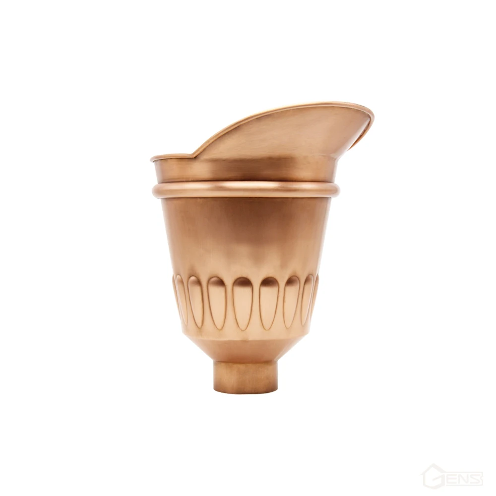 Gens Customize medieval times Pattern Snow Guard High Quality Vintage Conductor Head Pure Copper 20 oz Leader Head