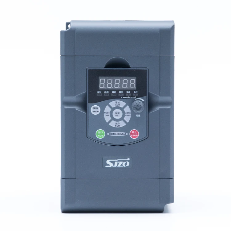 SJZO High performance vector control 4kw power inverter 380V 3phase 50hz60hz frequency converter 5.5hp ac motor speed controller