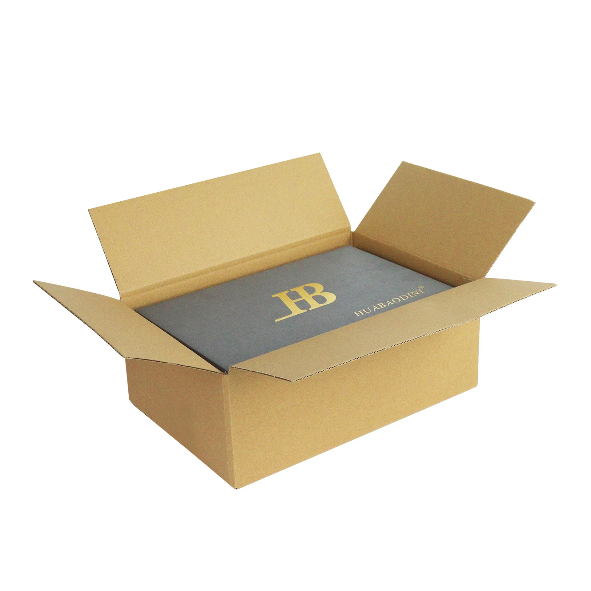 corrugated paper packaging shipping boxes custom logo carton protect for goods Super hard logistics cardboard box