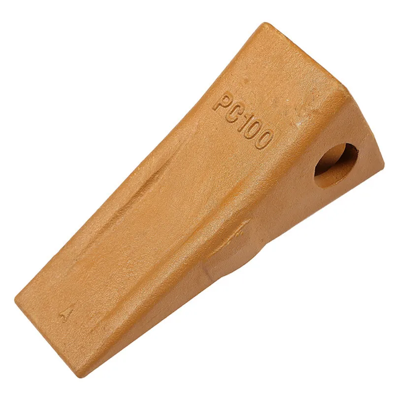 Factory Custom mini excavator pc200 dipper teeth skid steer loader bucket flat teeth 1u3202 1u3302 1u3252 1u3352rc