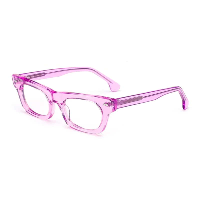 whosale acetate round eyeglasses frame men women vintage r cat eye acetate optical frame designer eye glasses