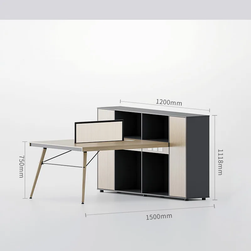 Modern staff 1/2/3/4/6/8/10 people workstation office desk for staff office desk chair