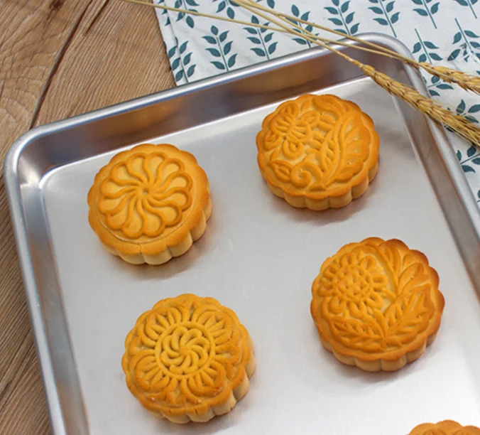 Good Price Rectangle Baking 40*60cm Aluminum Bakery Oven Baking Tray Stainless Steel Baking Tray For Oven