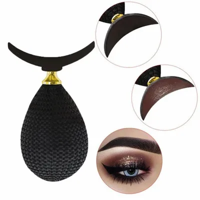 Fashion Lazy Eye Shadow Applicator Makeup Tool Draw Silicone Eye Shadow Stamp