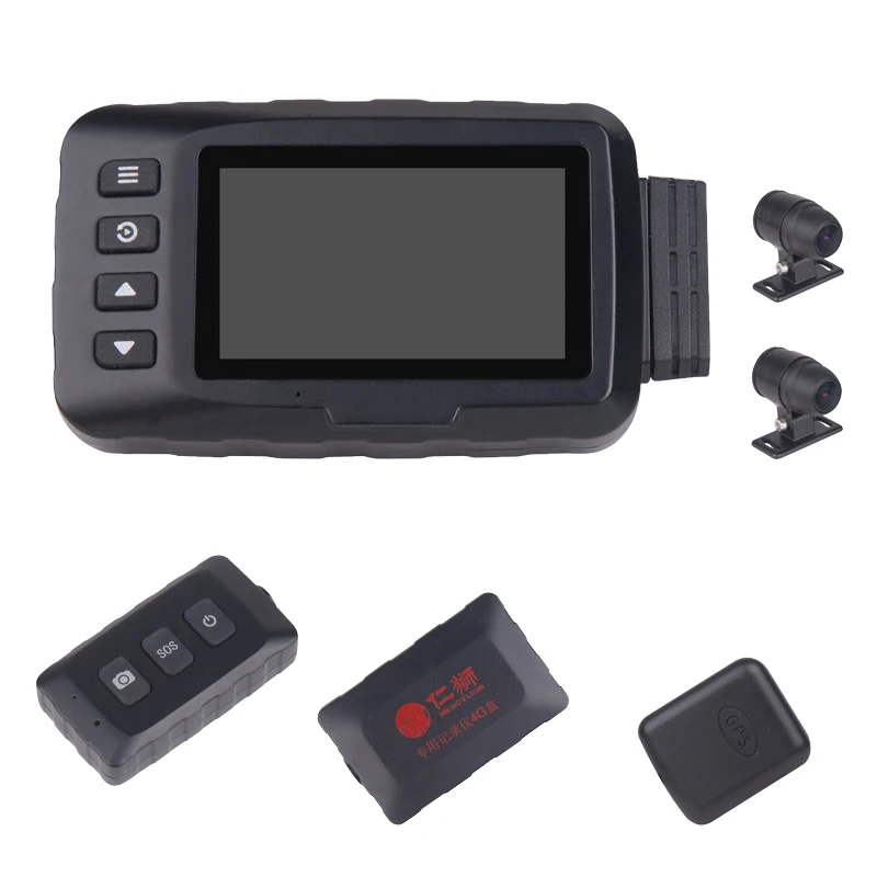 Manufacturer Customized Price 4G Motorcycles Dash Cam GPS 1080P Camera DVR Motorcycle Dash Camera