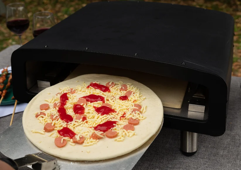 Factory cheaper price popular gas burner household portable mini outdoor gas pizza oven