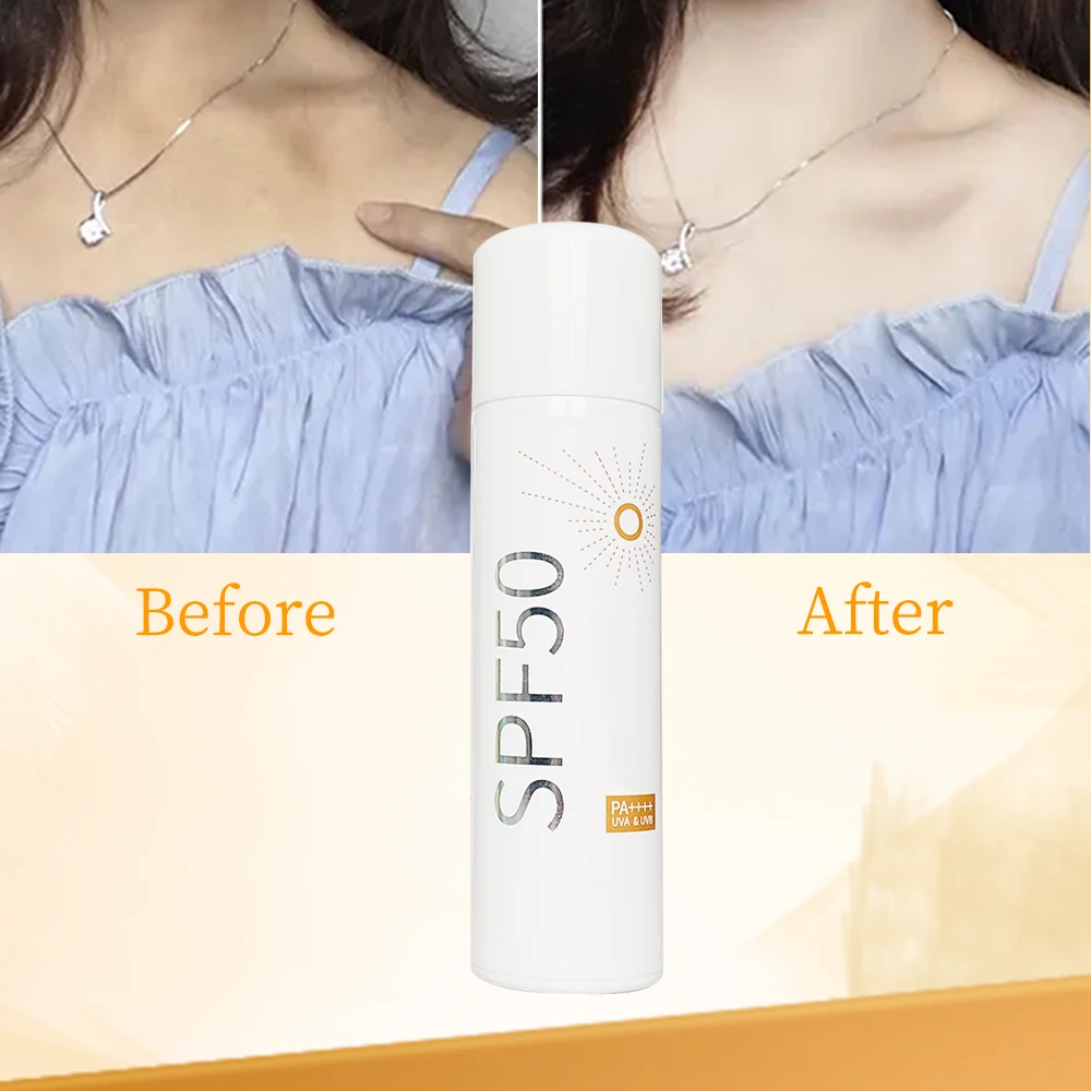 150 мл емкость солнечный экран спрей аэрозоль BOV пакет bog клапан Солнечный экран спрей аэрозоль