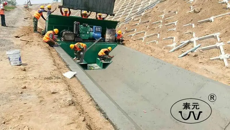 Wholesale Cement Road Drainage Ditch Concrete Channel Forming Machine For Sale